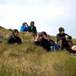 Whale watching from a West Cork Headland